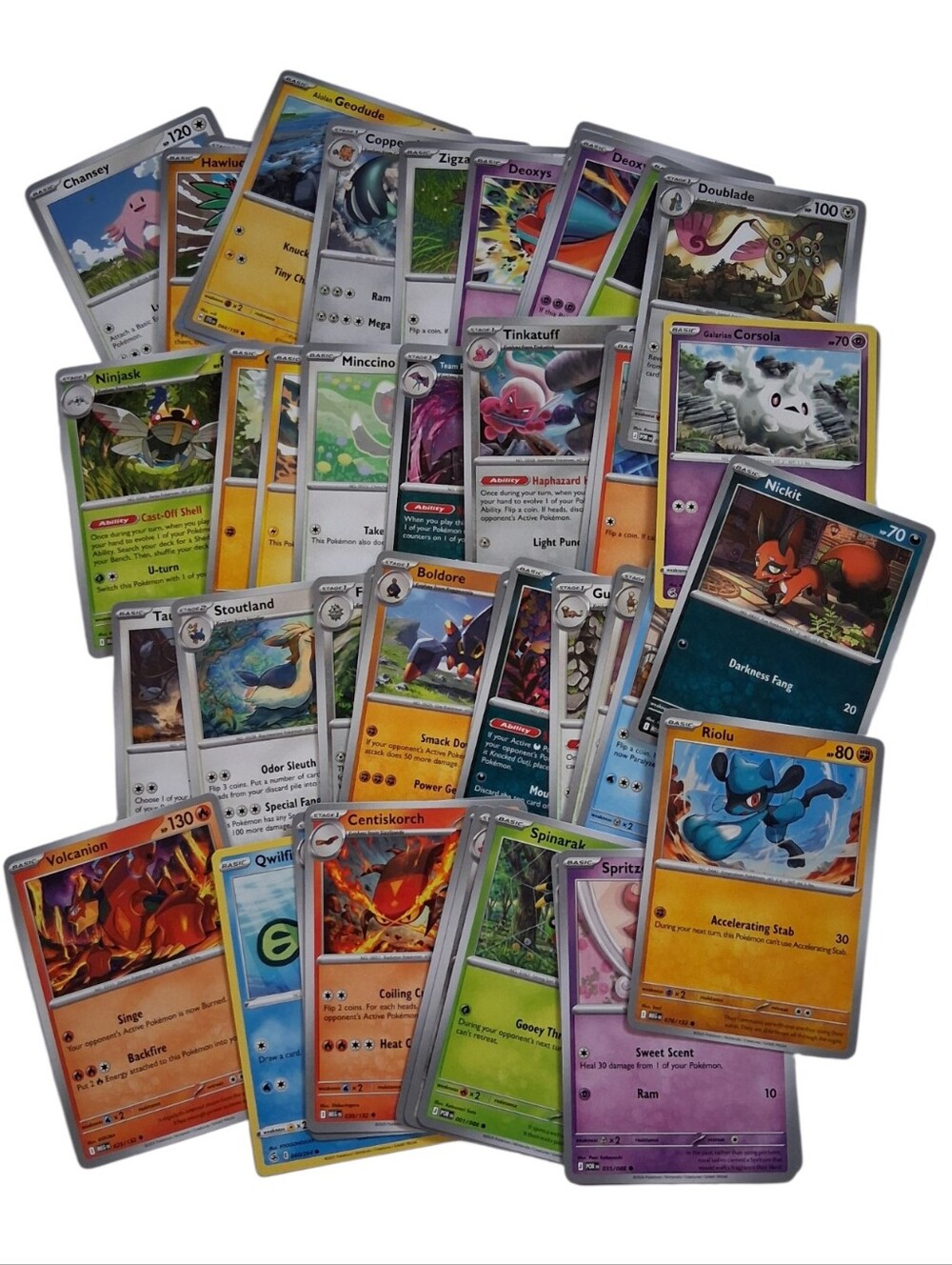 Pokemon Cards Bundle Lot Of 50 Cards Lot B